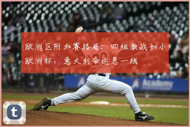 欧洲区附加赛格局：四组激战如小欧洲杯，意大利命运悬一线